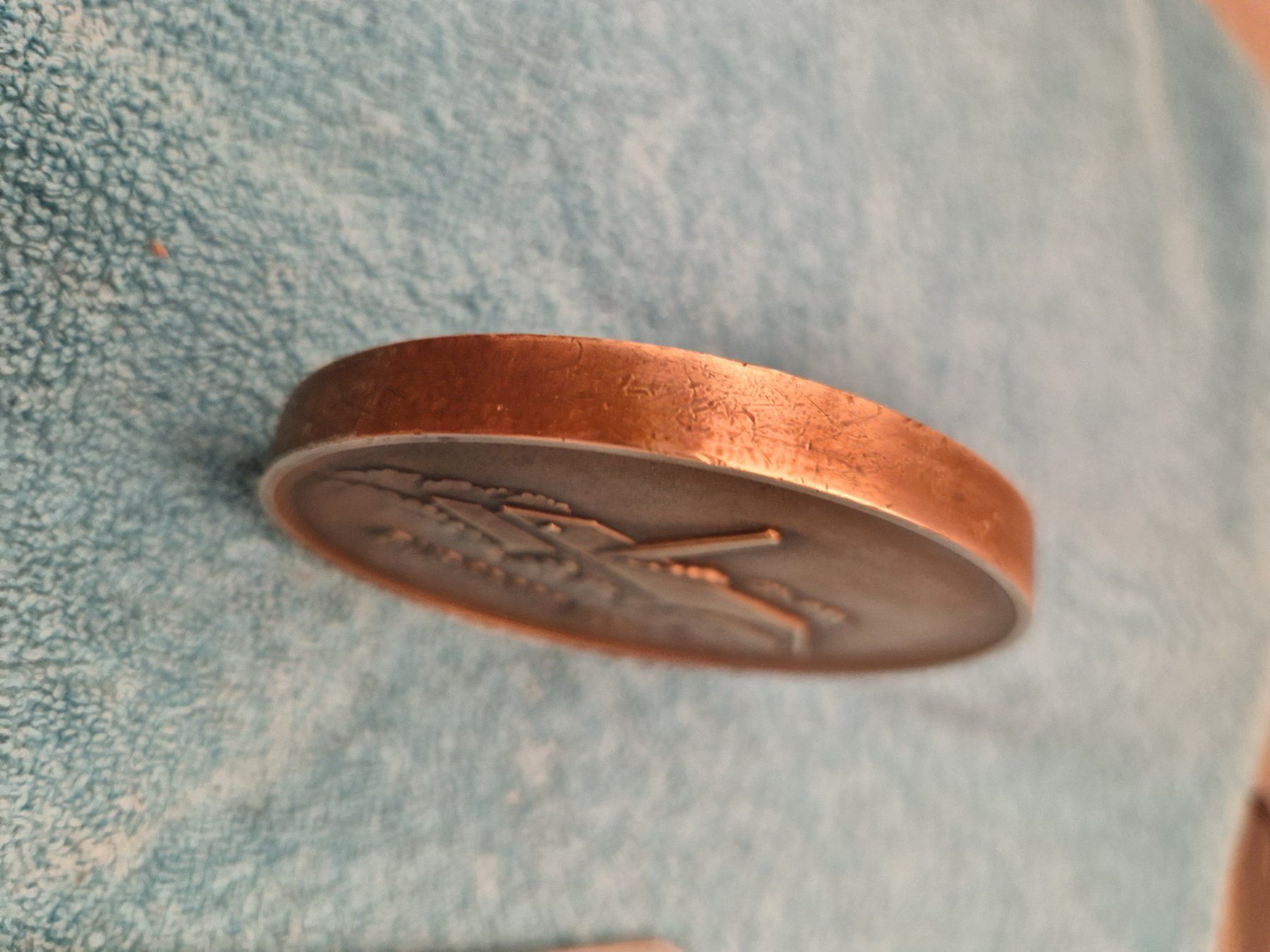 Medaillen: Grande médaille Fabriques de Tabac Réunies, Neuchâtel 1964 – Gebraucht aus Münsingen von Mitcha2810 2