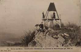 SALINS-LES-BAINS - Mont Poupet - Const. Géodésique - 1908