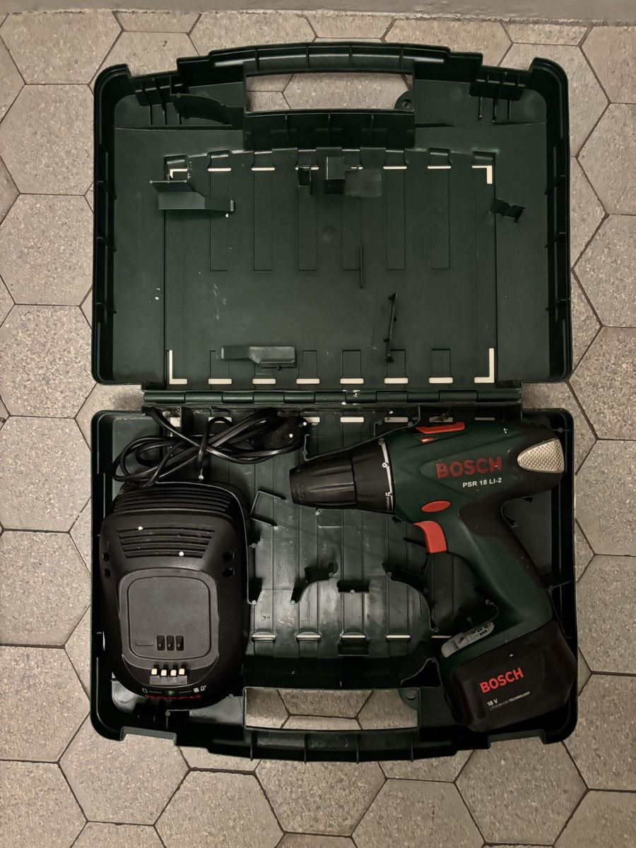 Bosch Trapani: Bosch PSR 18 LI-2 Cordless Drill – Usato da Zürich venduto da fco_wl97