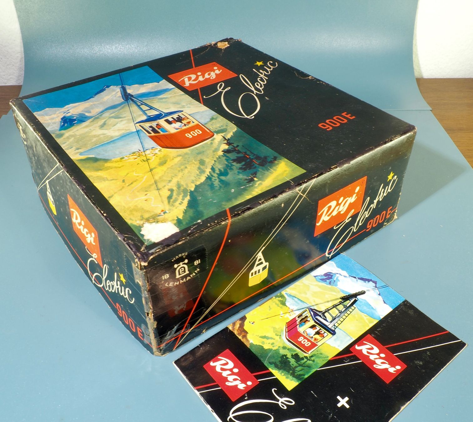 Giocattoli: Vintage Rigi Seilbahn Lehmann 900 E mit Originalverpackung – Difettoso da Unterentfelden venduto da Organized 1