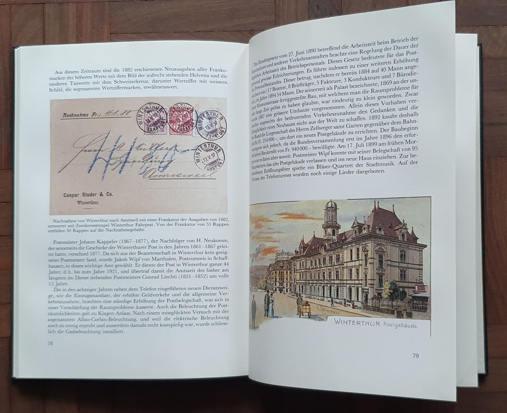Libri: Buch - Die Postgeschichte von Winterthur bis 1900 – Usato da Kreuzlingen venduto da Rschweiz1 8