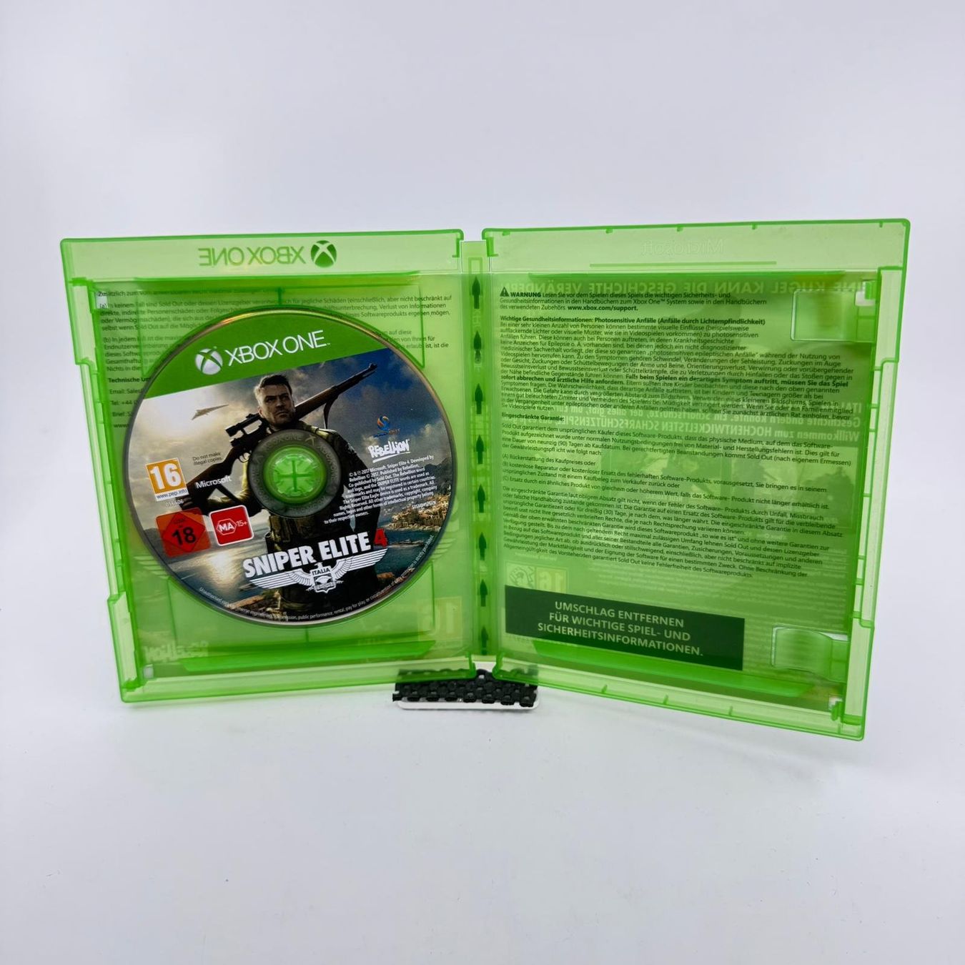 Spiele: Sniper Elite 4 (XBOX One) – Gebraucht aus Herisau von Seyashop1 1