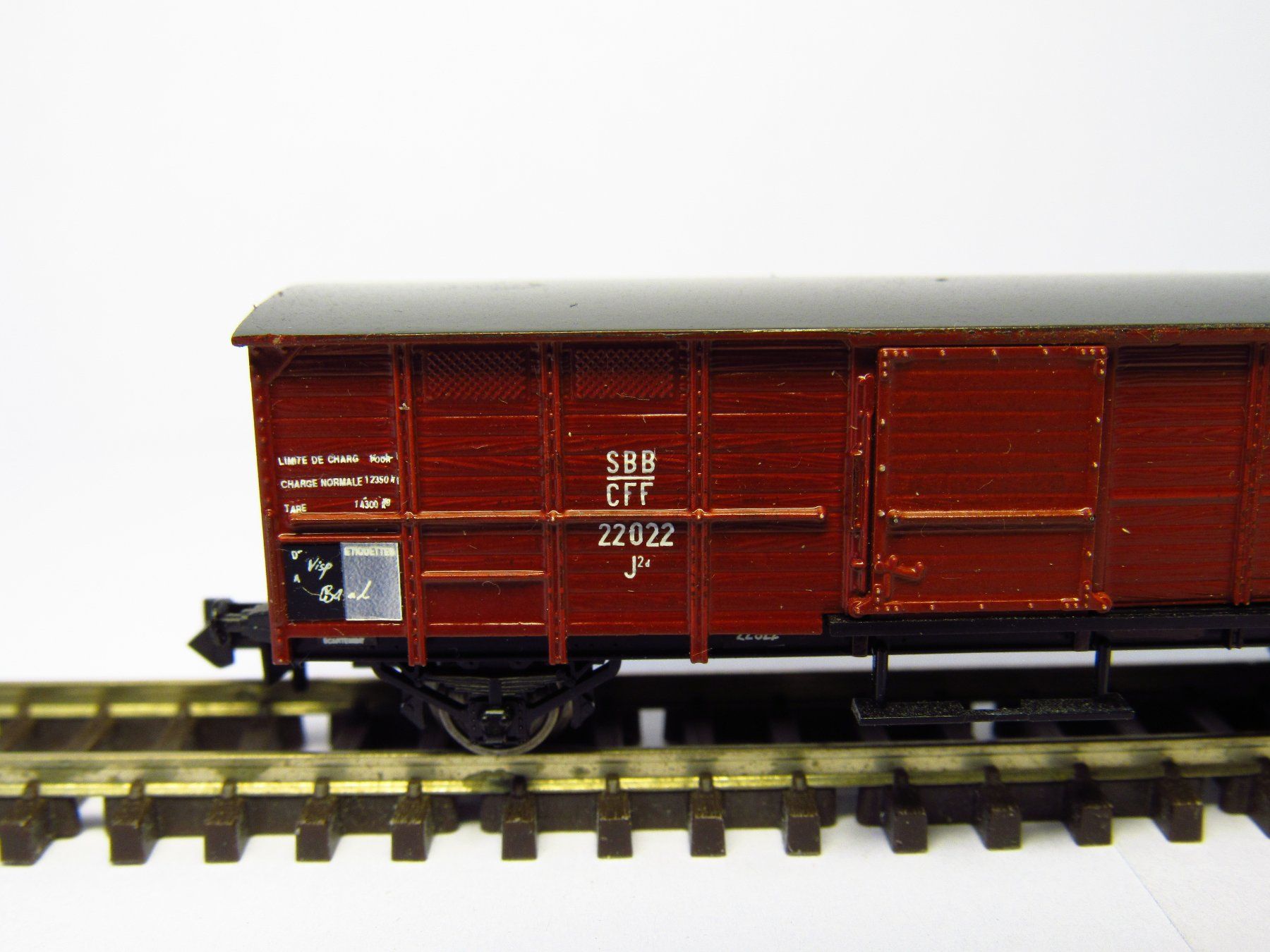 Modellini di ferrovie: Juretic Spur N SBB Güterwagen Typ J2d OVP – Nuovo (secondo la descrizione) da Langenthal venduto da pc-s1 1