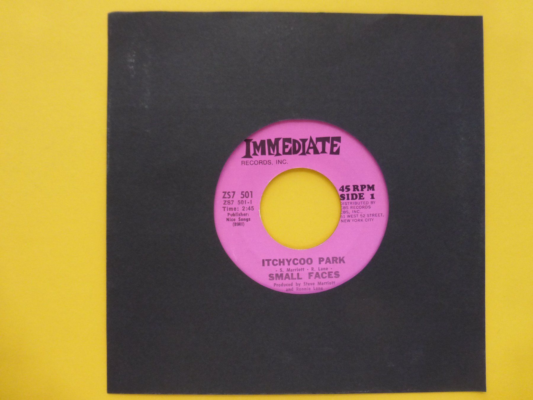 Dischi in vinile: Small Faces – Itchycoo Park – Usato da Zürich venduto da Swiss57