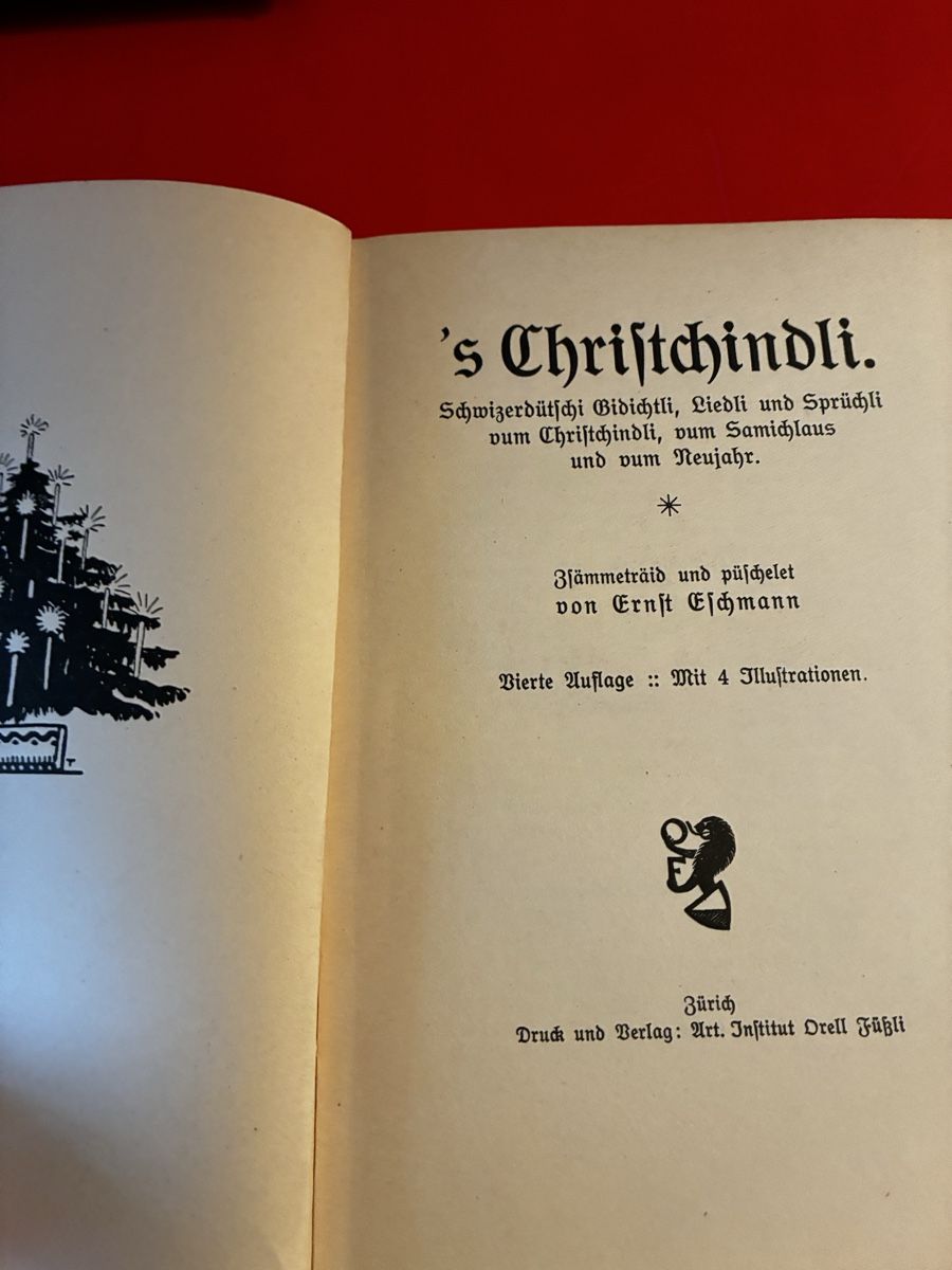 Libri: Weihnachtsbuch antik – Usato da Lengnau BE venduto da Warmbrodt 1