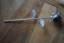 Pyrit Silber   Rose  Edel   23cm lang Aus Stein
