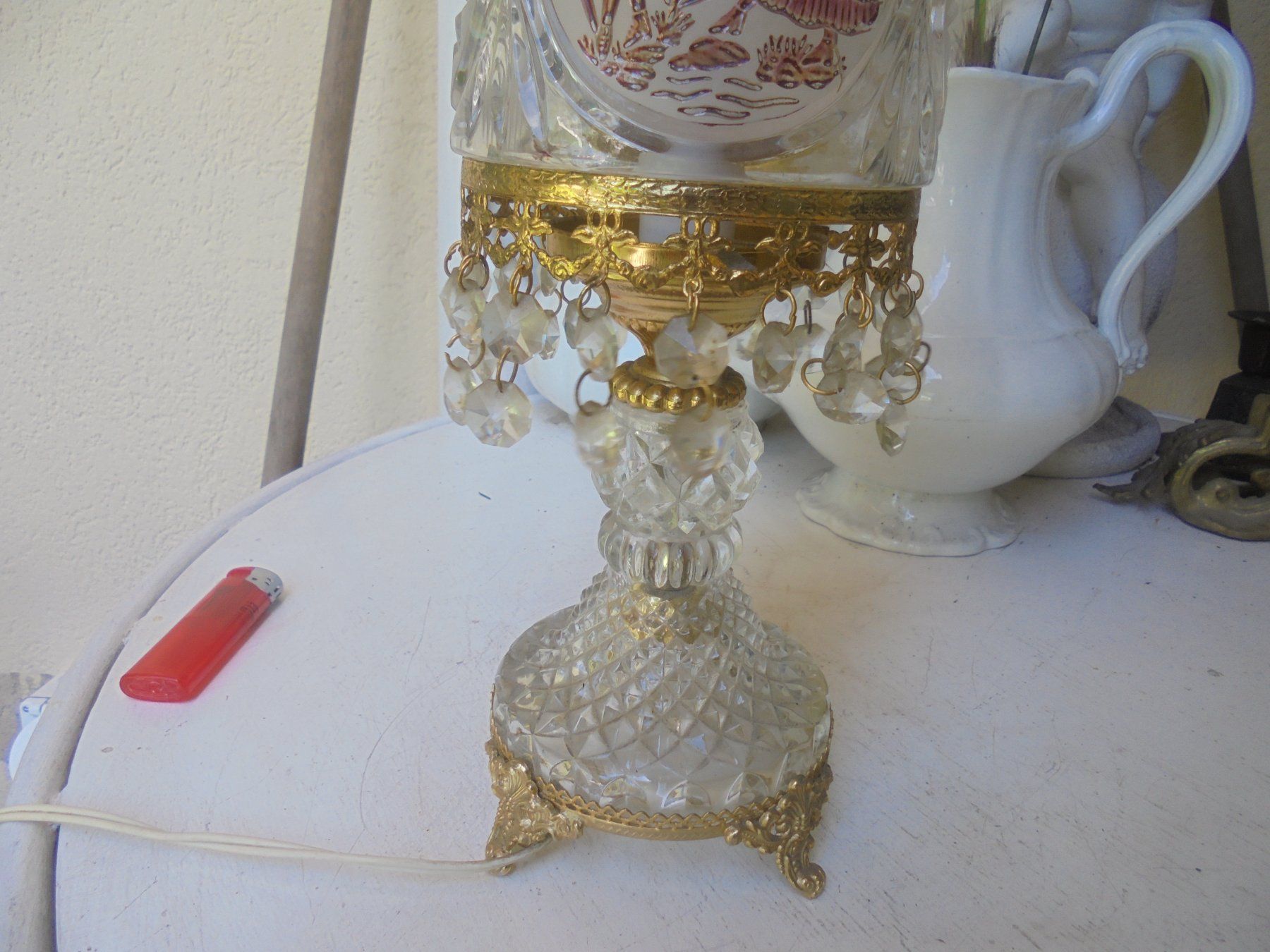 Lampade: Alte Tischlampe ca.1950 – Usato da Camorino venduto da Hunpete 3