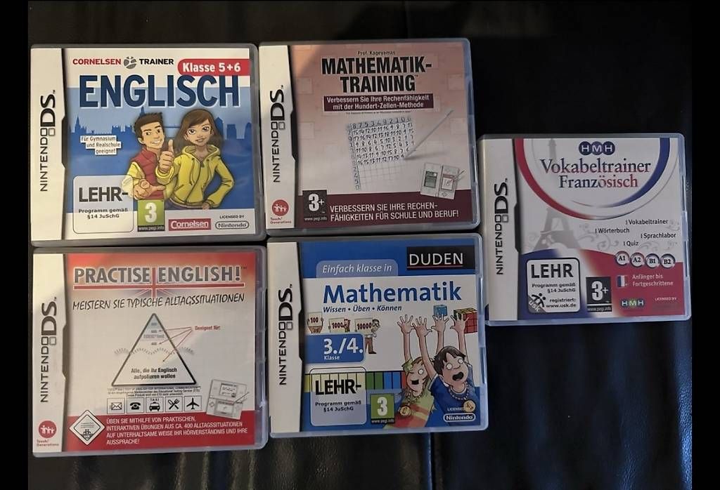 Giochi: 5 Nintendo DS Spiele  – Usato da Spiez venduto da Tweety_21