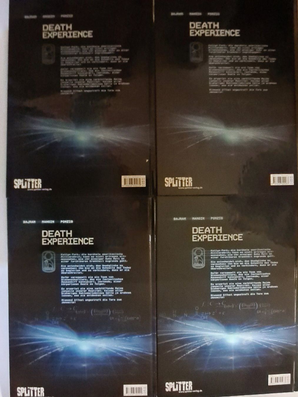 Fumetti: Death Experience Comic Band 1-4, Splitter Verlag – Usato da Aesch BL venduto da pri_fp8t 1