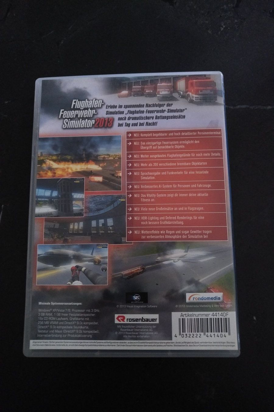 Microsoft Giochi: Flughafenfeuerwehr Simulator 2013 – Usato da Biel/Bienne venduto da Eric070 2