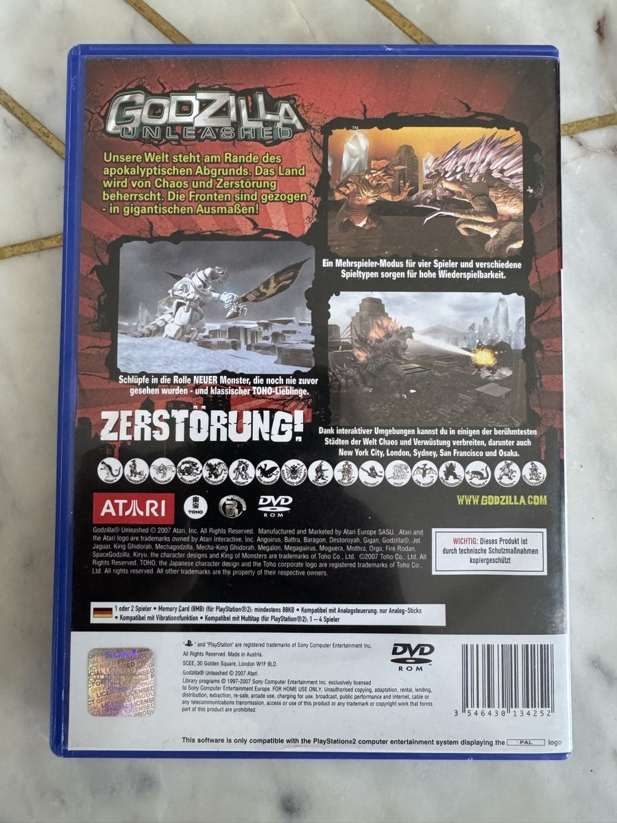 Giochi: Jeu PlayStation 2 Godzilla Unleashed bon état – Usato da Brügg BE venduto da Goob 1