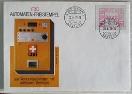 AB17) ATM, FDC ohne Adresse
