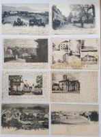 8 alte Ansichtskarten Colombier