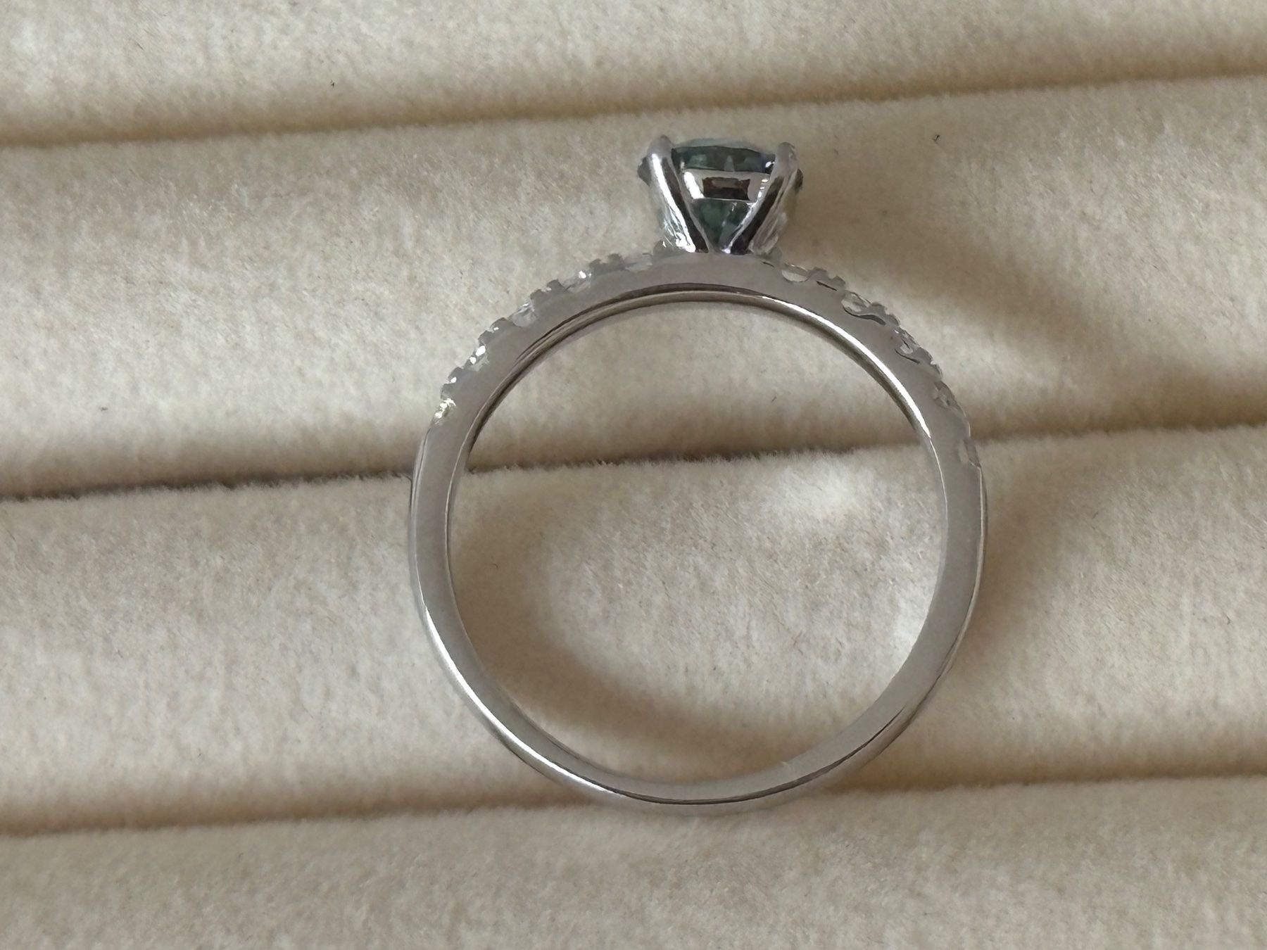 Ringe: Luxus Elegante Gr.19/9 Ring Weiss Zirkonia Farbe Silber – Neu (gemäss Beschreibung) aus Biel-Bienne von Roserosse13 4