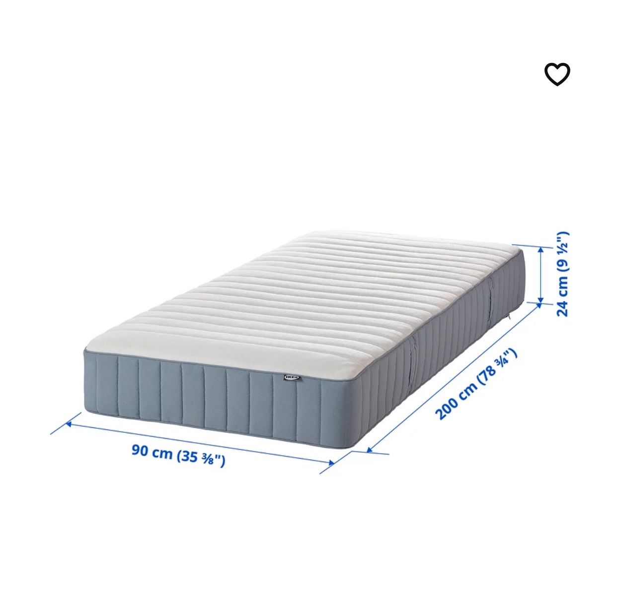 Ikea Matelas: Ikea Valevag Matratze – Neuf (Voir description) à Uster par all_rcw9 1