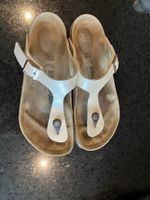Birkenstock Gizeh Perlmuttweiss Gr. 39