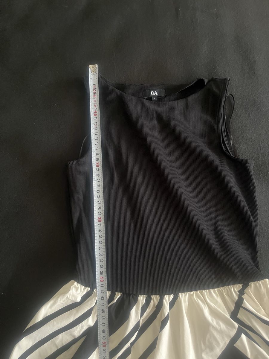 C&A Kleider: C&A Sommerkleid schwarz-weiss gemustert – Neu (gemäss Beschreibung) aus Olten von sae_82z2 5