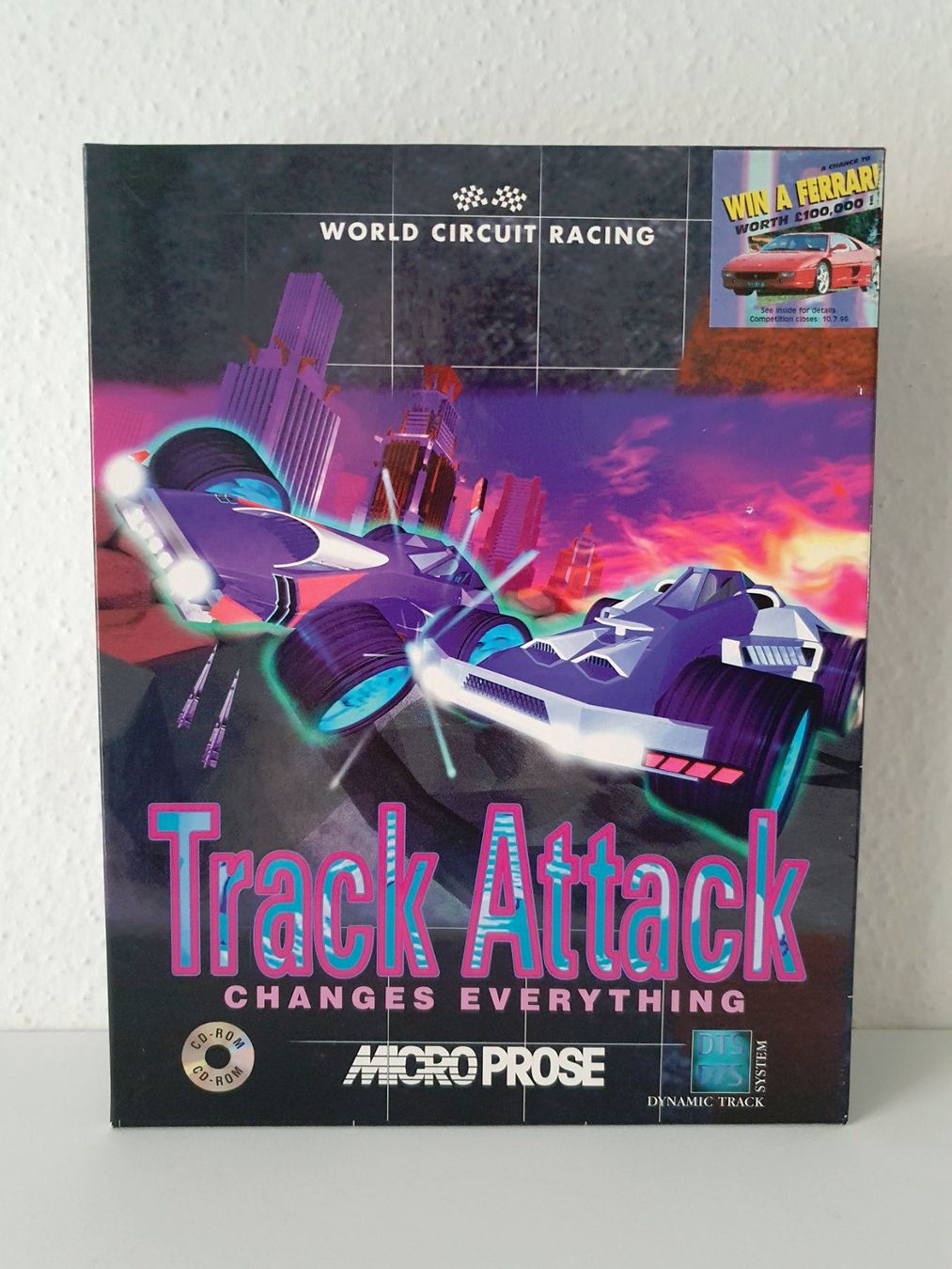 Giochi: PC Game Track Attack (1996) UK Big Box Englisch – Usato da Greifensee venduto da perfectioN88 1