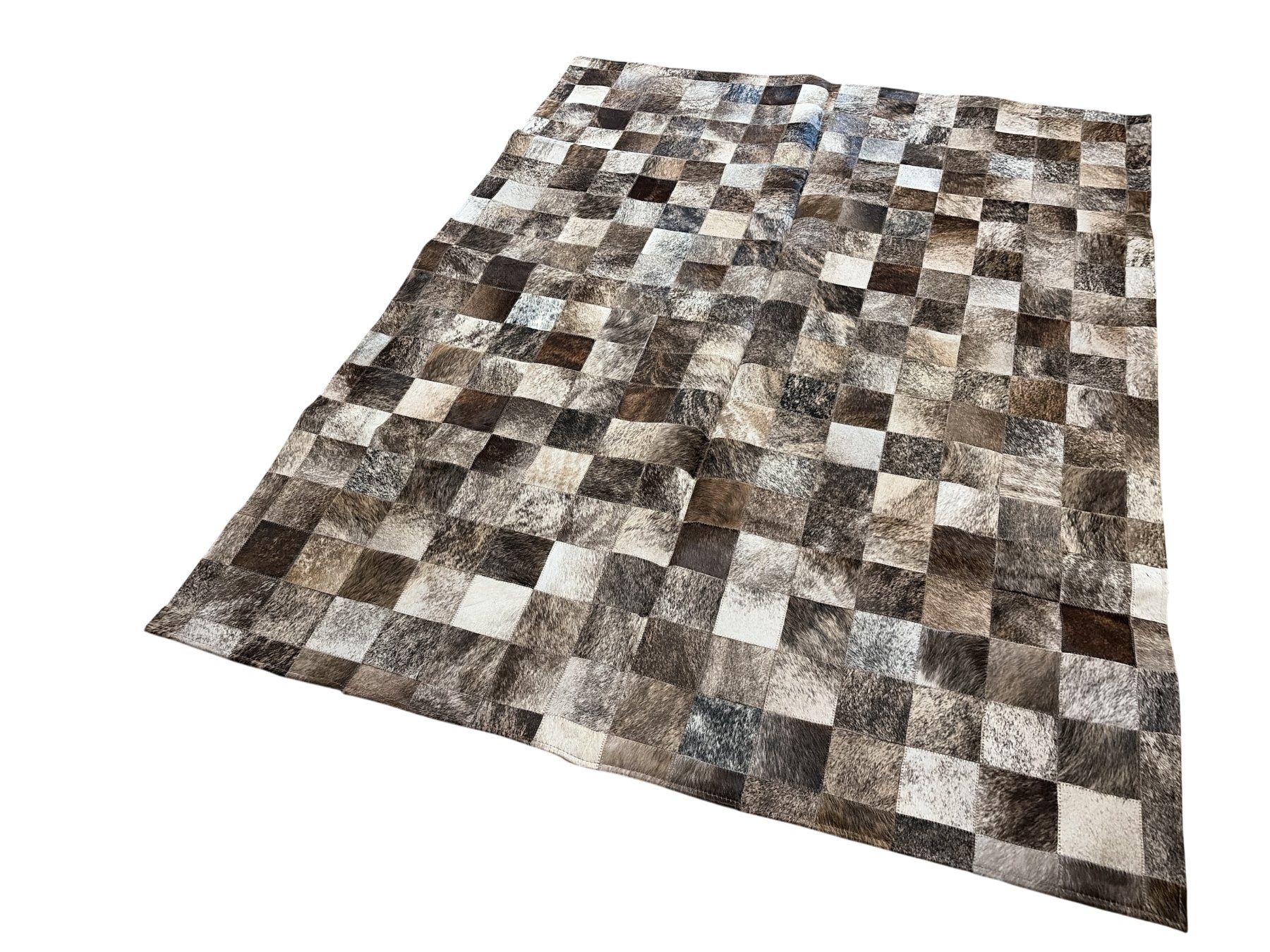 Tapis: Kuhfell Teppich Patchwork 150 x 200 cm – Neuf avec emballage d'origine à Arbedo par patagonialeatherrugs 3