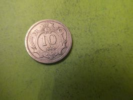 Oesterreich 1893, 10 Heller