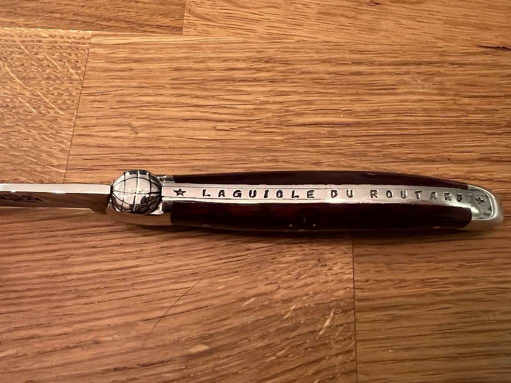 Laguiole Coltelli tascabile: Couteau pliant Le Routard - Forge Laguiole – Nuovo (secondo la descrizione) da Bursins venduto da Oldtimer_CH 1