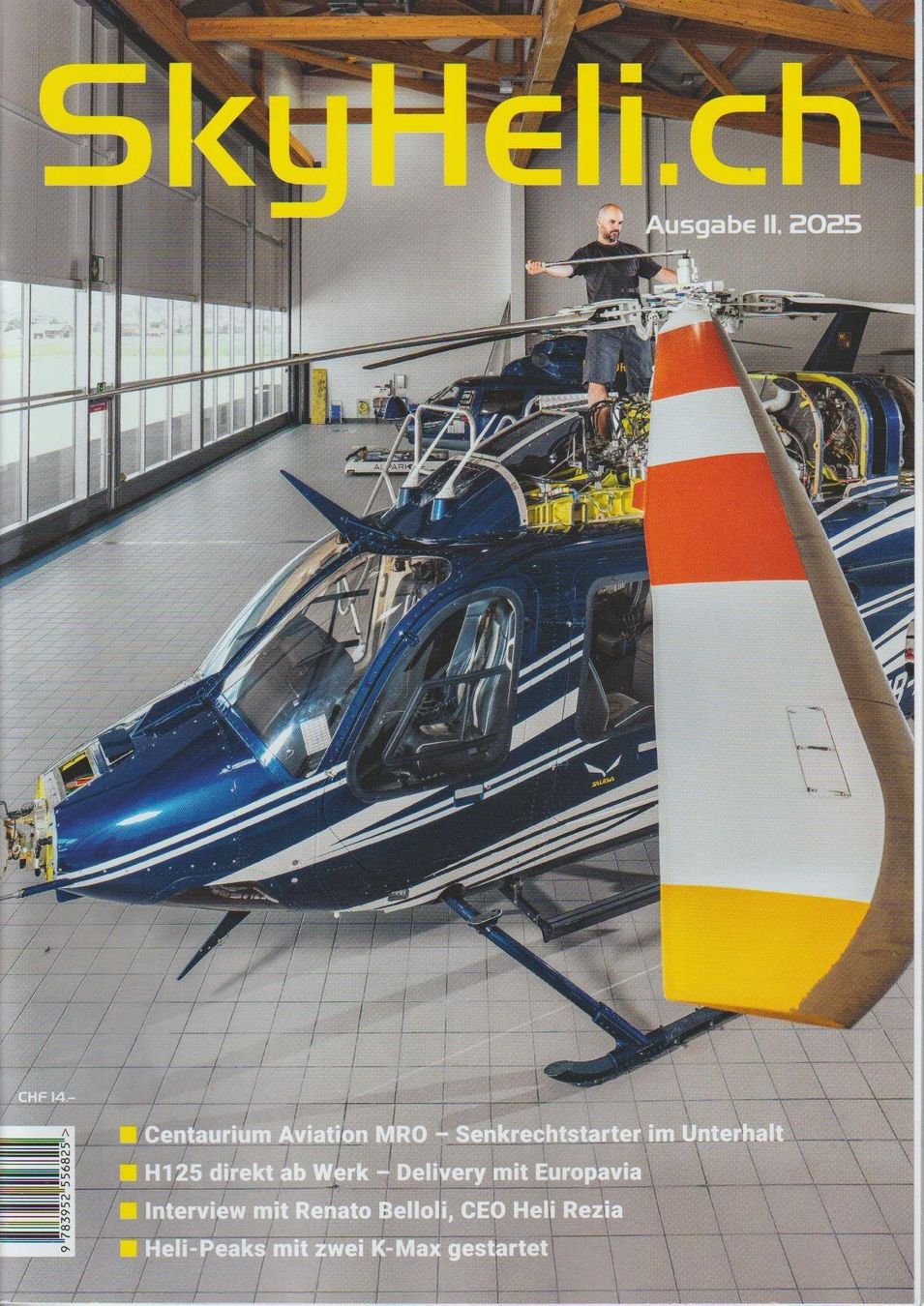 Revues & Magazines: Luftfahrtzeitschrift "SkyHeli" November 2025 – Neuf (Voir description) à Bözen par Henry101