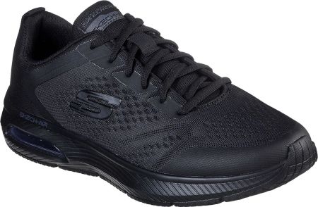 SKECHERS Dyna-Air Herren Mesh Sneakers black, Air Cooled Mem