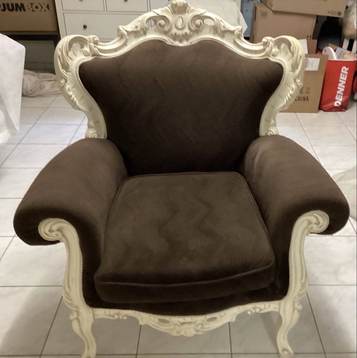 Sessel: Wohnzimmersessel braun – Gebraucht aus Itingen von ella308874 1