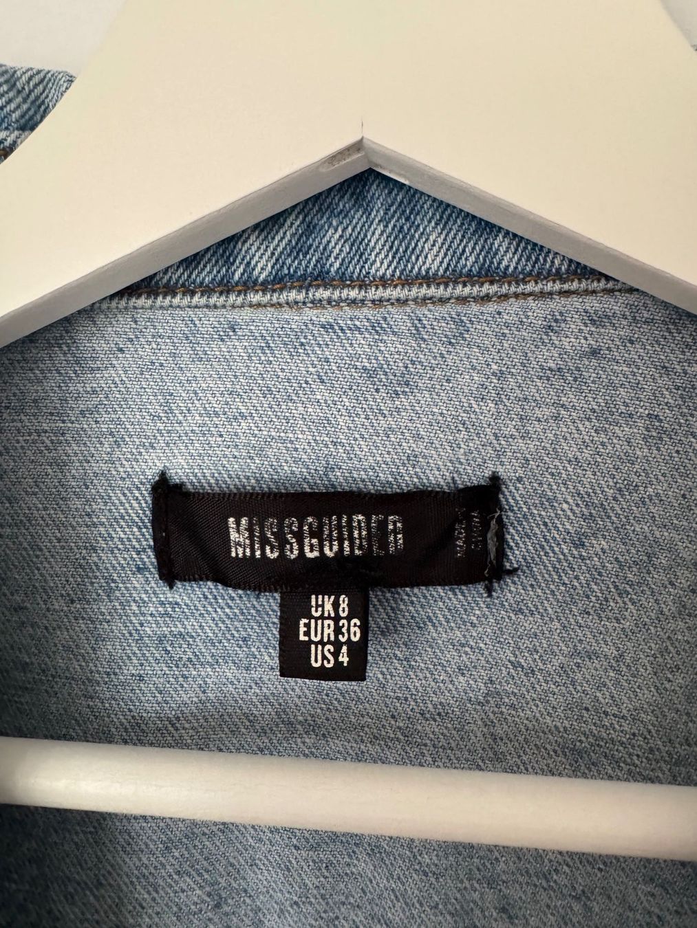 Vestes: Oversized Jeansjacke Missguided – Neuf (Voir description) à Arbon par flowerandfound 2