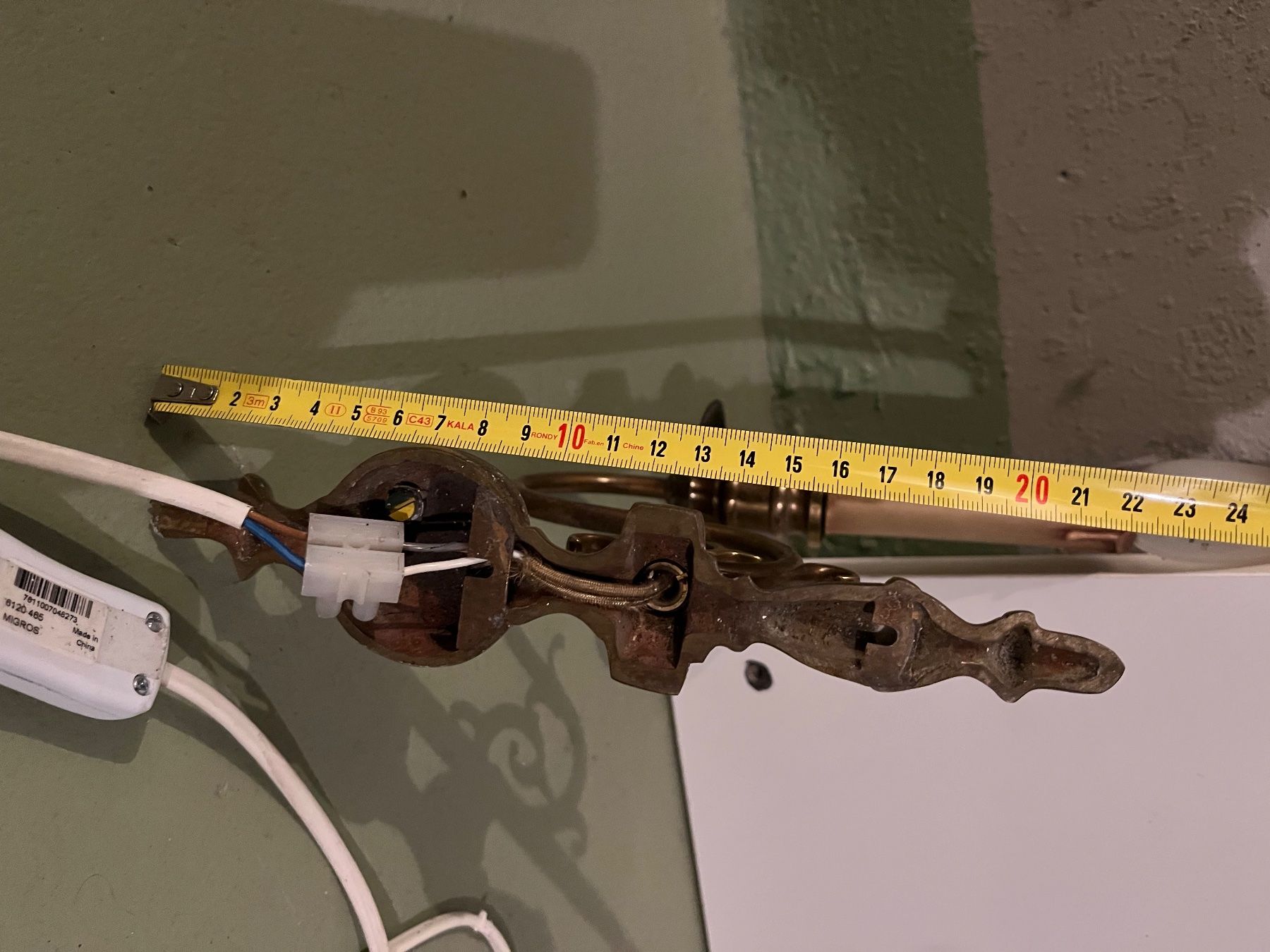 Kronleuchter & Deckenlampen: Applique murale chandelier vintage – Gebraucht aus Bern von twende75 4