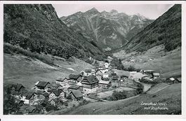 Isenthal UR 1950 Schulhaus, Staubecken  sehr gut erhalten