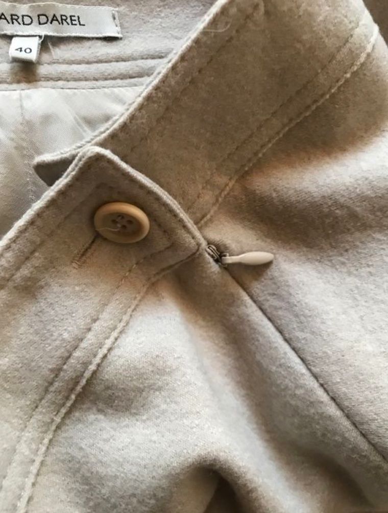Röcke: GERARD DAREL, T40,100% Wolle beige – Gebraucht aus Zürich von str_nt5s 4