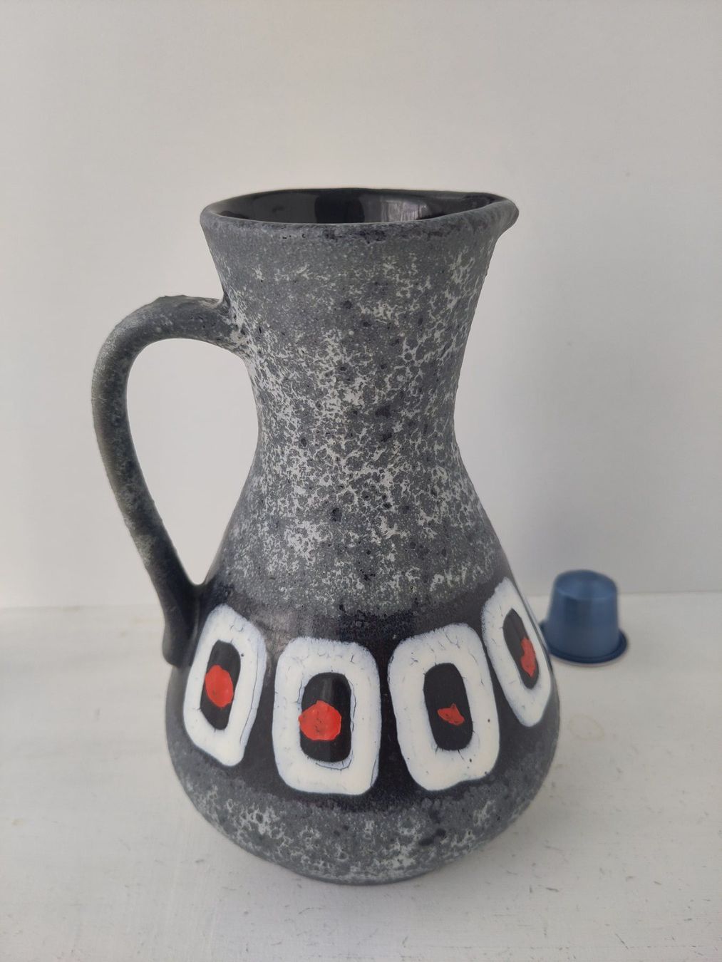 Vasi & Recipienti: JASBA Keramik Vase 218-18 "Form & Farbe" 60er – Usato da Pfäffikon ZH venduto da rabali 1
