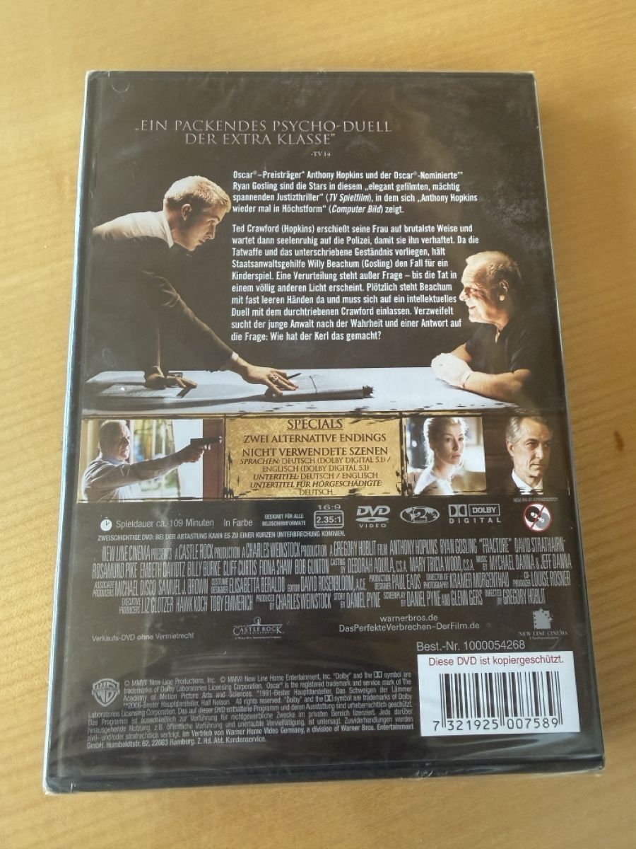 Tutti i DVDs: Das perfekte Verbrechen (DVD) -  NEU! – Nuovo (secondo la descrizione) da St Gallen venduto da Berta343 1