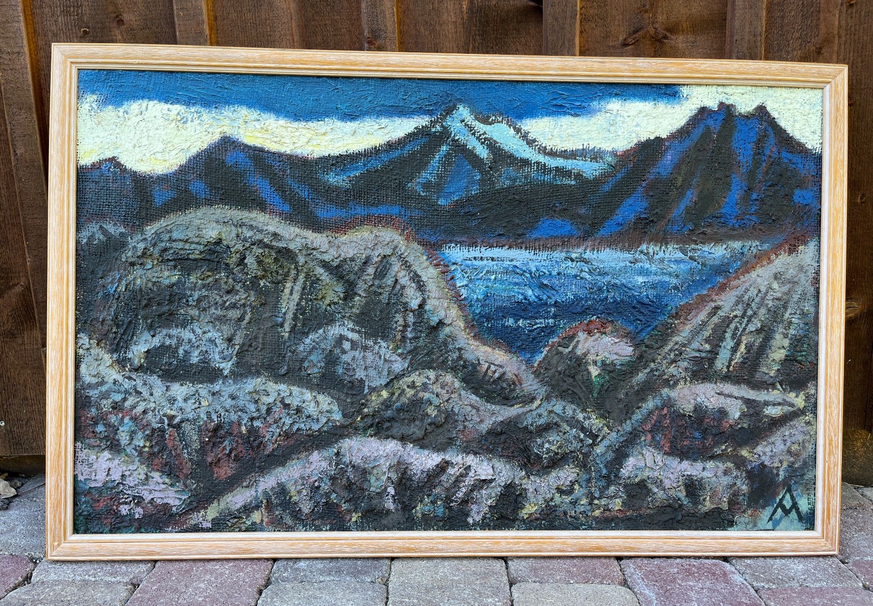 Dipinti: Gemälde / Urlandschaft von ADOLF MATHYS      (ID L178) – Usato da Gelterfingen venduto da art-and-more