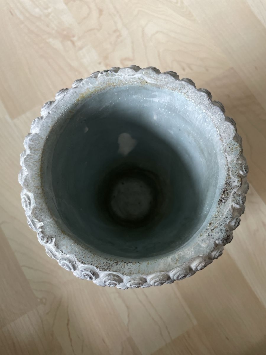 Vasi per fiori: Buddha Kopf - Pflanzentopf – Usato da Unterägeri venduto da Livia.Bie 1
