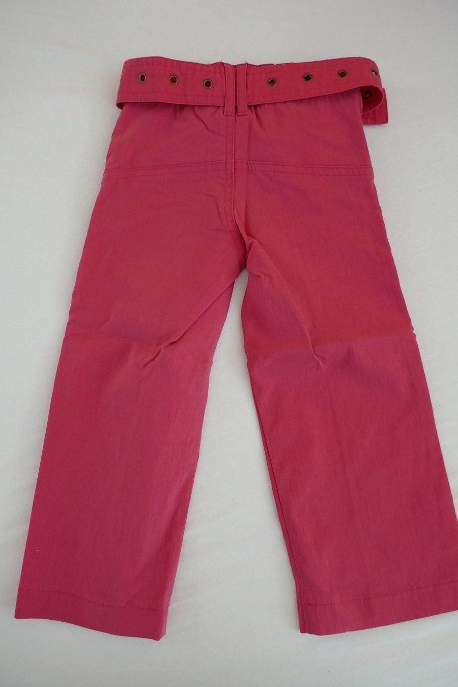 Pantaloni: Schmucke rote Hosen mit Gurt, Gr. 92 – Usato da Horgen venduto da Feli39 3