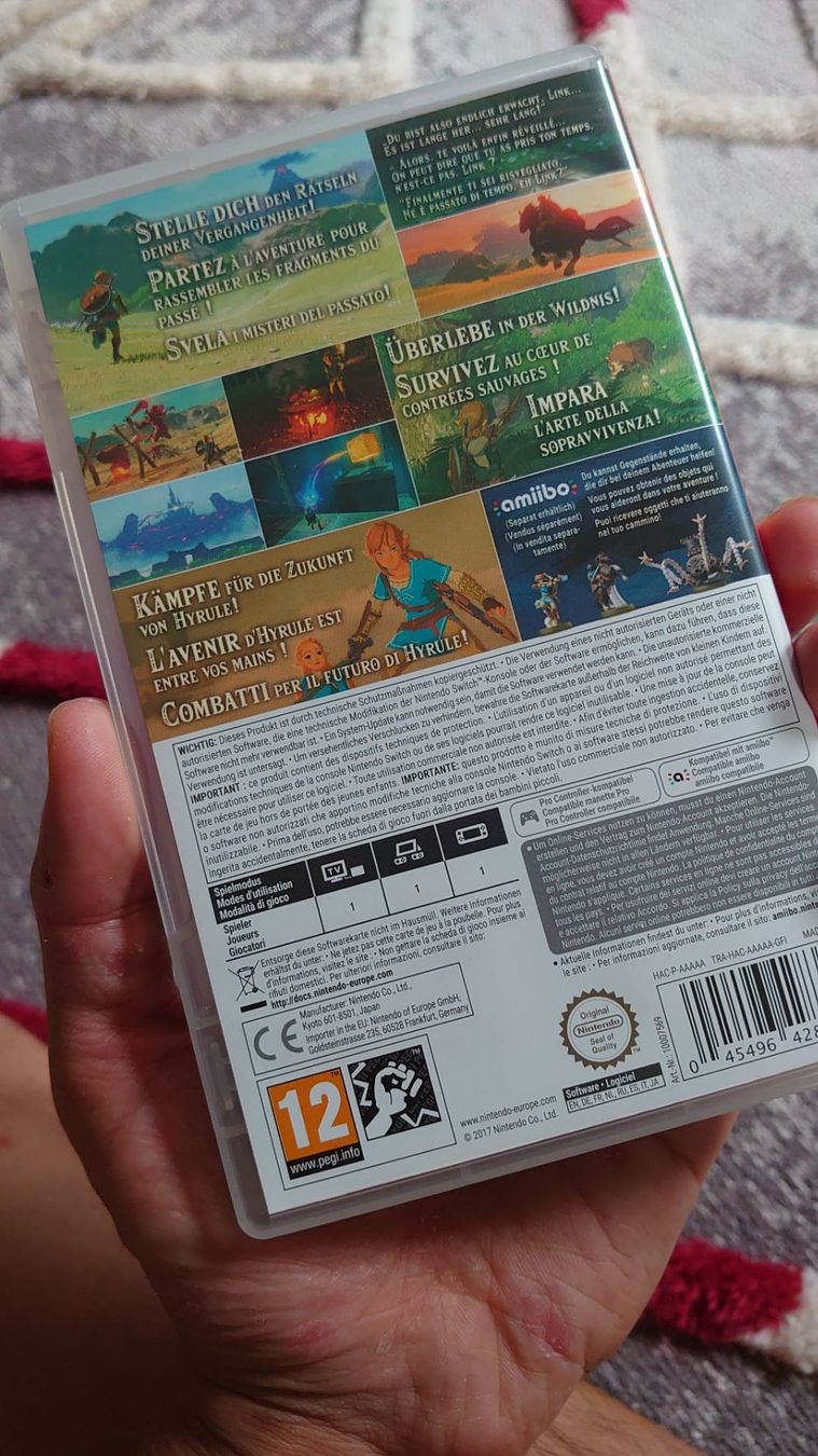Nintendo Giochi: Zelda BOTW - Switch 1 – Usato da Freienstein venduto da clearcutcaptain 3