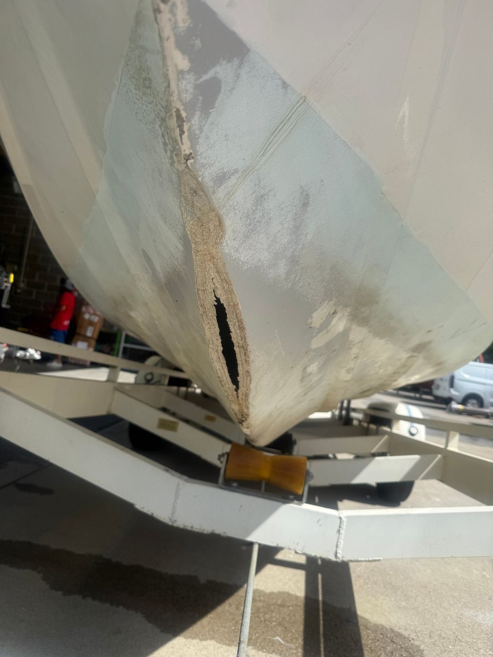 Tullio Abbate Barche: Geschadet Boot – Usato da Quartino venduto da 5franc 2