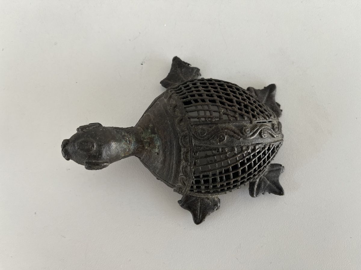 Skulpturen & Statuen: Vintage Schildkröte aus Messing – Gebraucht aus Wetzikon ZH von seli03 1