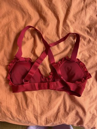 Roter BH/Bikini, Grösse ca. S/M