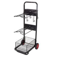 Sattelwagen 2 Sättel + Zubehör Klappbar
