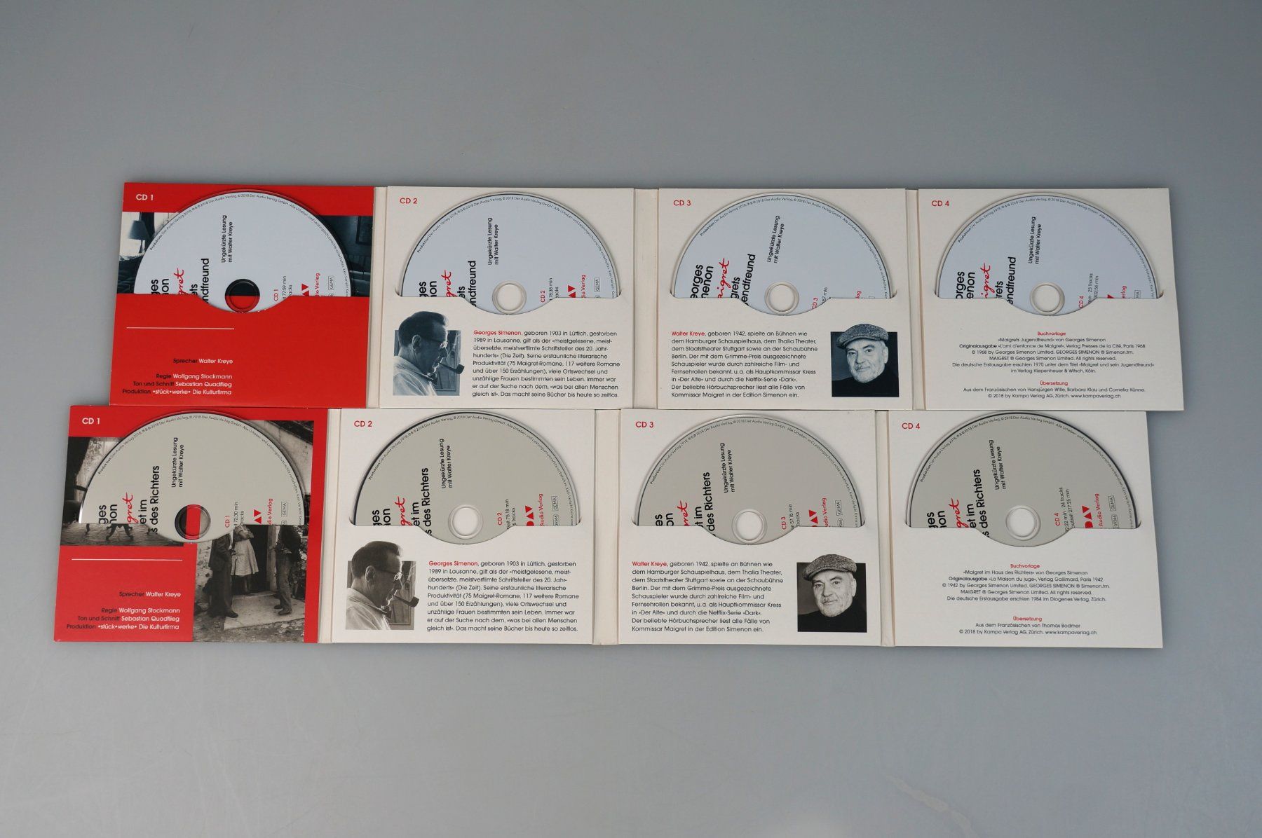 Audiolibri: Georges Simenon: Maigret (Hörbücher CD Sets) – Usato da Rüti ZH venduto da Restwert_Rueti_ZH 3