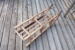 Antiker Holzschlitten, Thun, 105 cm