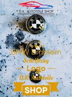 BMW Logo Emblem Set 82 74 45 mm Motorhaube Heck Lenkrad Neu