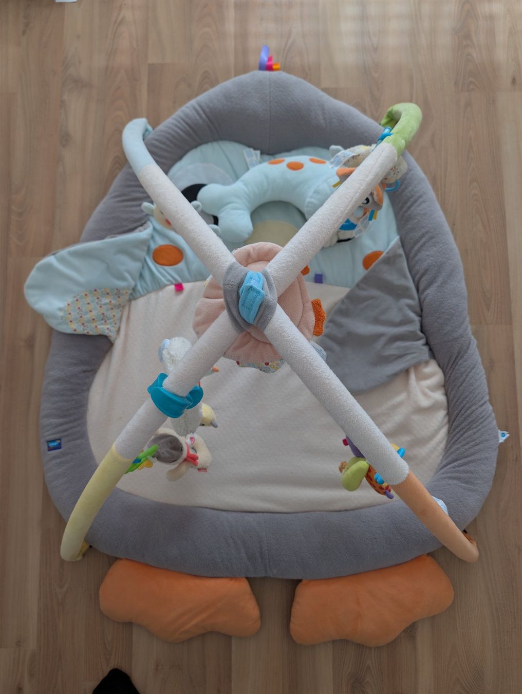 Tapis de jeu: Playgro Spieldecke Eule mit Spielbogen & Spielzeug – D'occasion à Basel par alv_r5s2 1