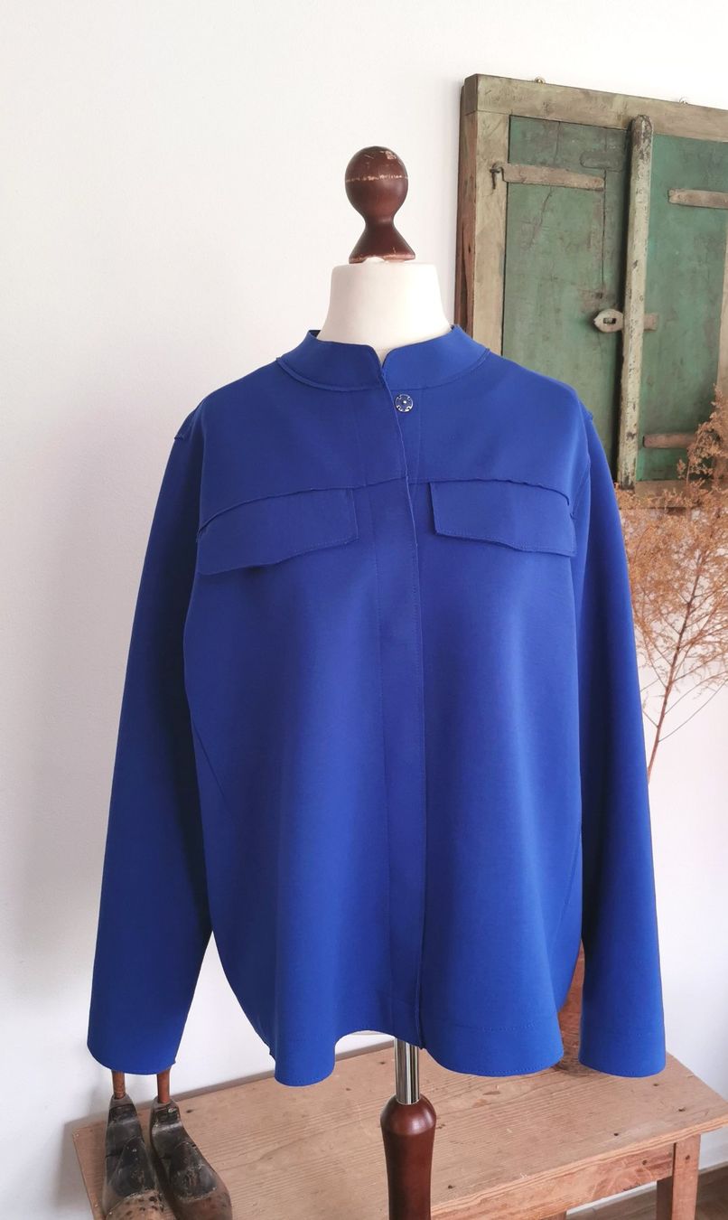 Gerry Weber Giacche: Gerry Weber Azurblaue Jacke Gr. Xl – Usato da gachnang venduto da tibus1 1