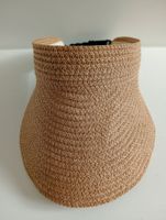 Sommerhut Visor aus Bast - Sonnenschutz mit Stil!