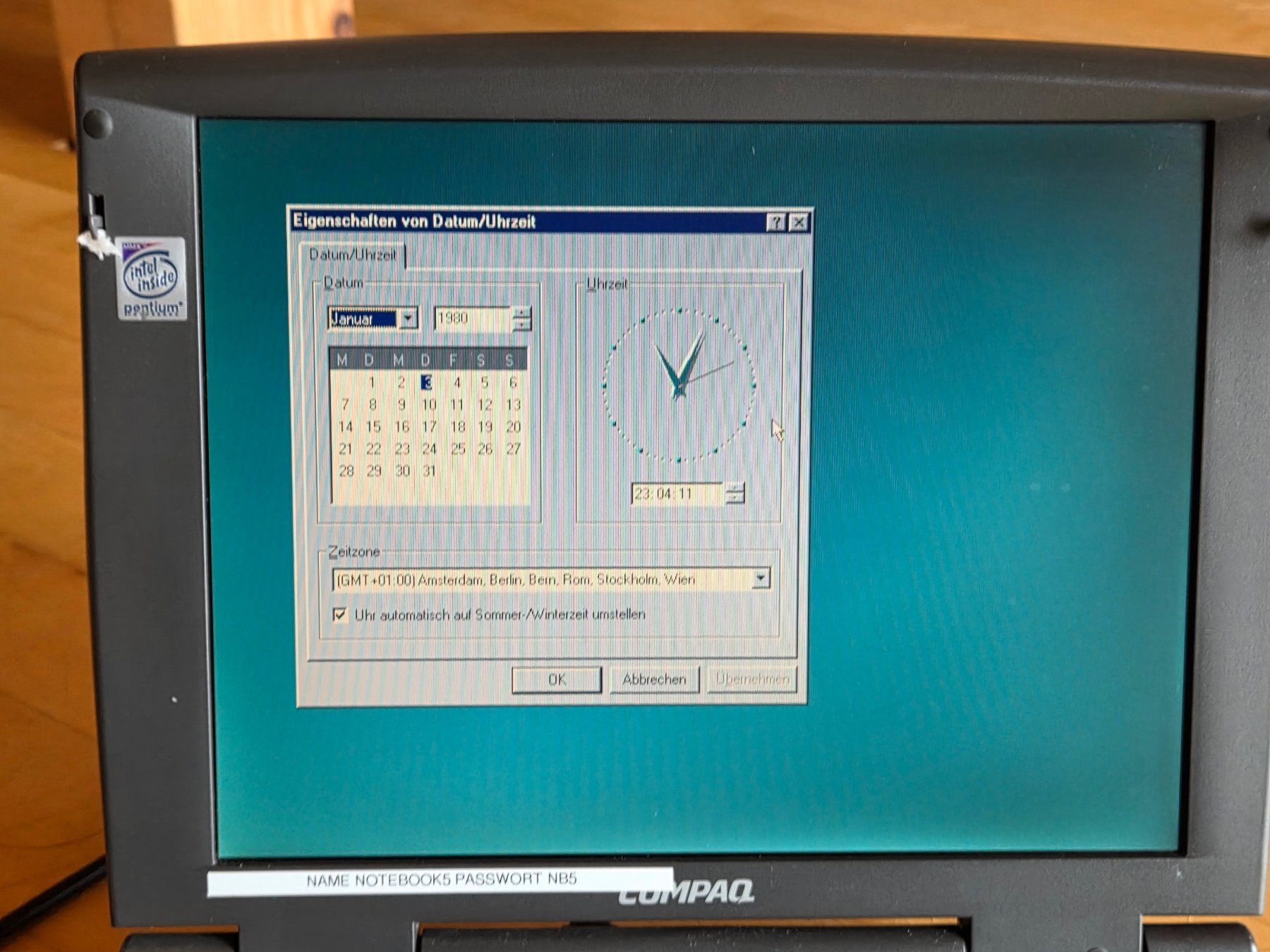 Compaq Notebook: Vintage COMPAQ Notebook ARMADA 1500DT – Usato da Moosseedorf venduto da Ischa 2