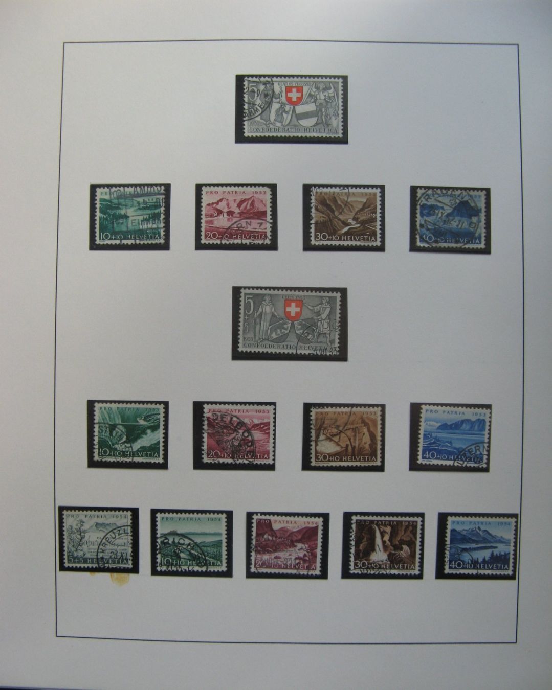 Alle Briefmarken: PP 1939 - 1981 – Gebraucht aus Frauenfeld von Interessent1 3
